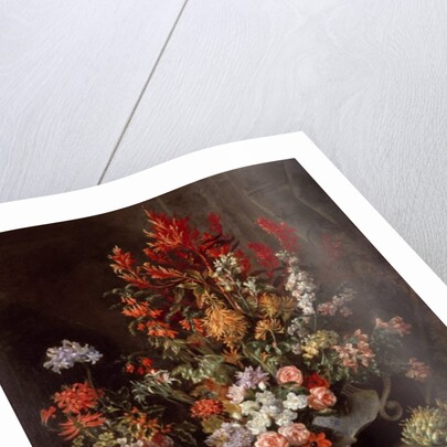 Two vases of flowers by Jean-Baptiste Monnoyer