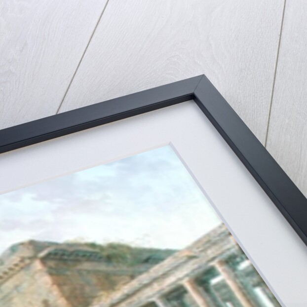 Architectural capriccio by Hubert Robert