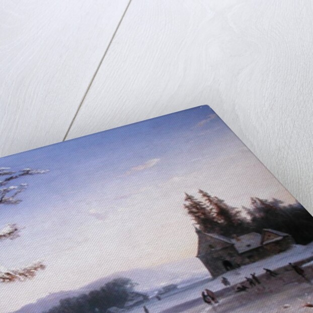 Snow Scene in the South of France, 1868 by Josephine Bowes