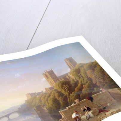 Durham Cathedral from Prebend's Bridge by George Fennel Robson
