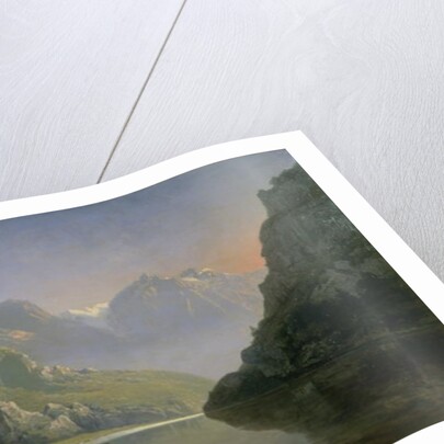 Souvenir of Savoy; Sunrise in the Mountains by Josephine Bowes
