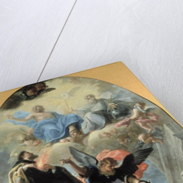 Vision of St. Gertrude by Isidoro Arredondo