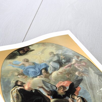 Vision of St. Gertrude by Isidoro Arredondo