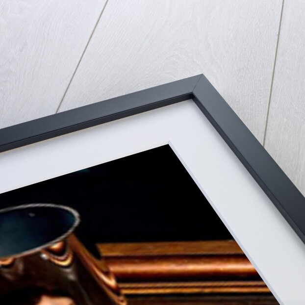 Anamorphic portrait of Charles I by Unknown Artist