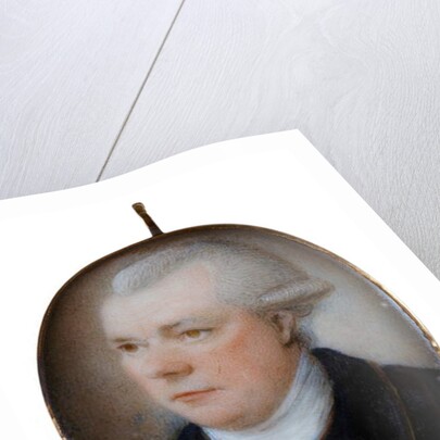 Miniature portrait of Captain John Coxon by Unknown artist