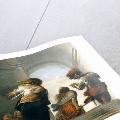 The Temple of Janus, 17th century by Sebastiano Mazzoni