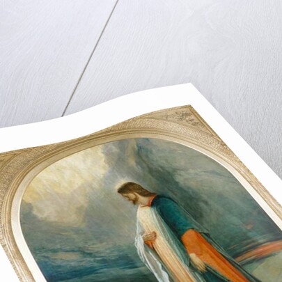Jesus went unto them, walking on the sea, 19th century by Robert Scott Lauder