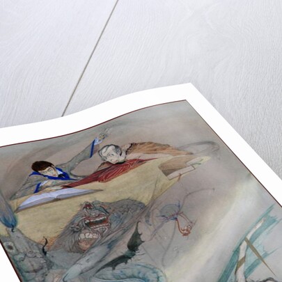 The Fall of the House of Usher, 1923 by Harry Clarke