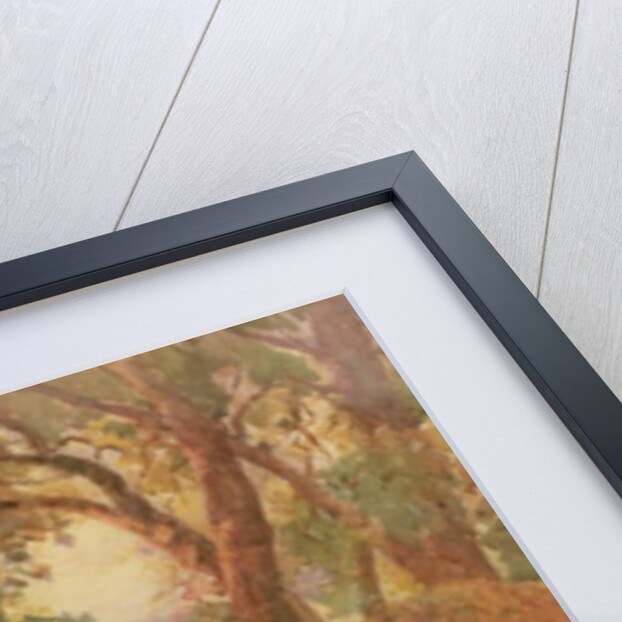 Corner of a rickyard, 1910 by Janie E. Beamish