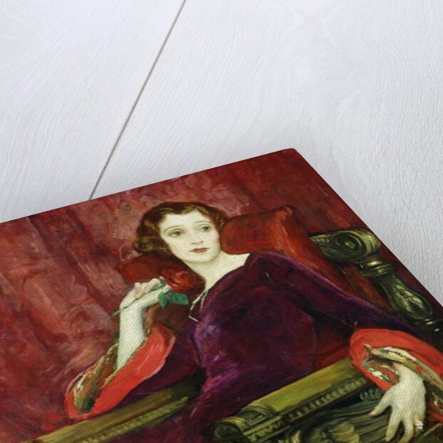 The Red Rose, 1923 by John Lavery