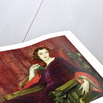 The Red Rose, 1923 by John Lavery