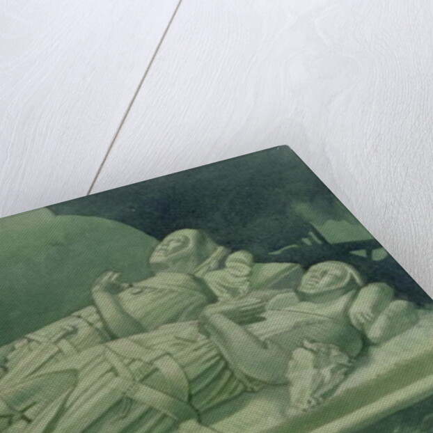 Effigies, Winchelsea Church by Osmund Caine