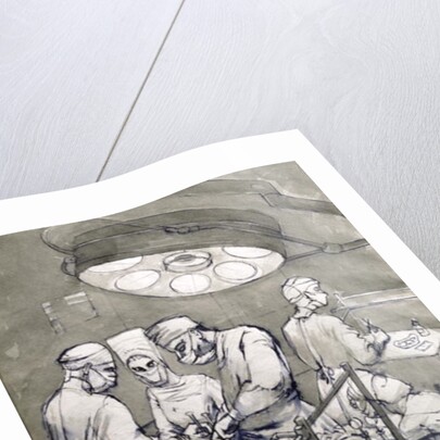 The Operation Theatre, 1966 by Osmund Caine