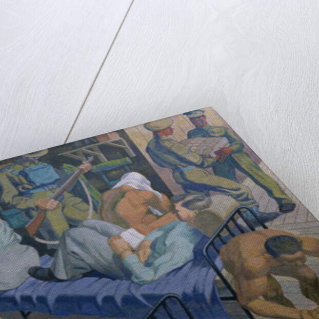 In the Barracks, 1989 by Osmund Caine