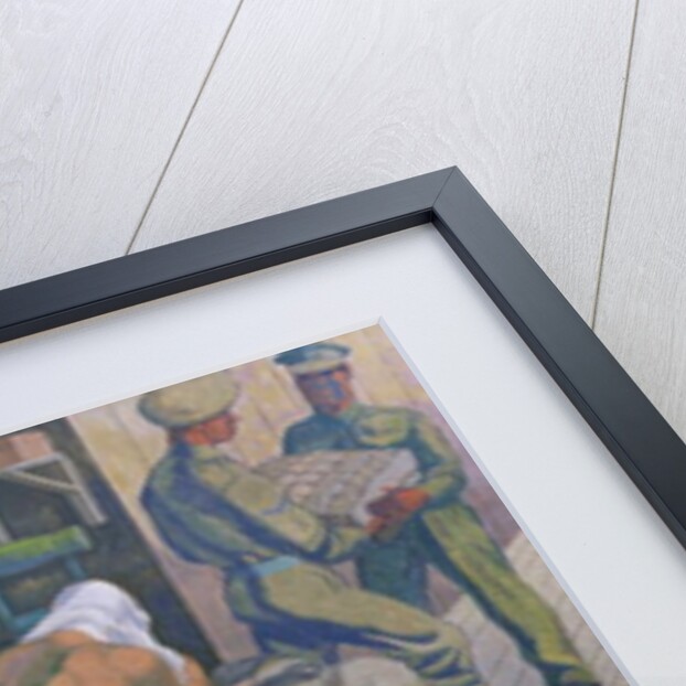 In the Barracks, 1989 by Osmund Caine