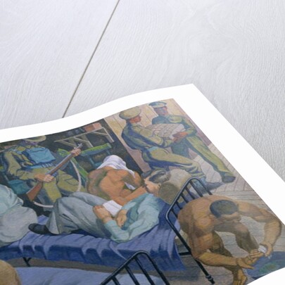 In the Barracks, 1989 by Osmund Caine