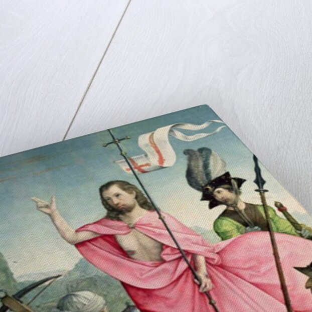 Resurrection by Juan de Flandes