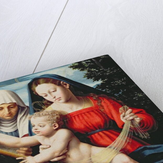 Virgin and Child with St. Anne by Vicente Macip