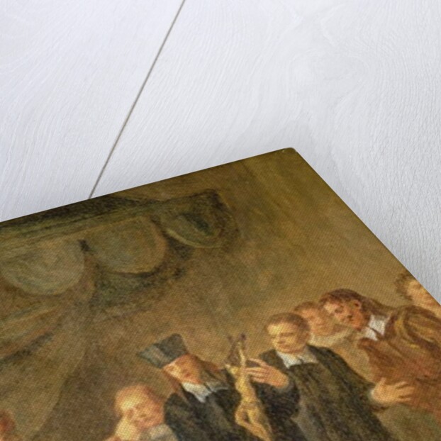 The last word and testament of Don Quixote, from Cervantes' 'Don Quixote' by John Vanderbanck