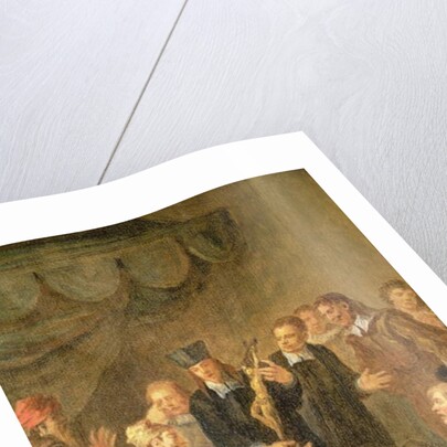 The last word and testament of Don Quixote, from Cervantes' 'Don Quixote' by John Vanderbanck