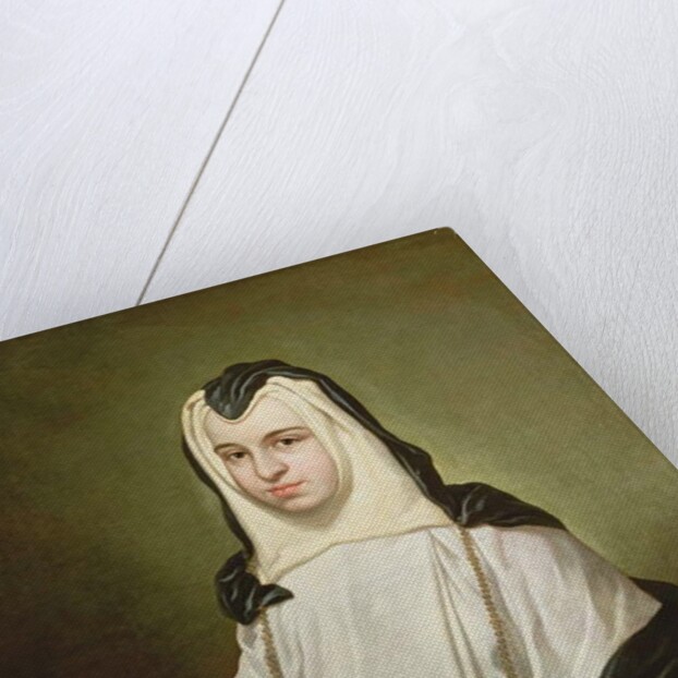 Portrait of a nun, 1750 by Antonio Gonzalez Ruiz