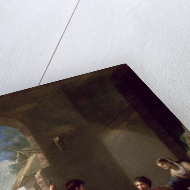 Esau sells his birthright to Jacob, 1790-1800 by Zacarias Gonzalez Velazquez