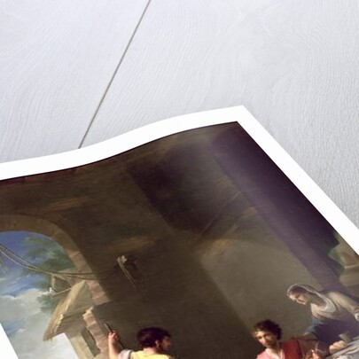 Esau sells his birthright to Jacob, 1790-1800 by Zacarias Gonzalez Velazquez