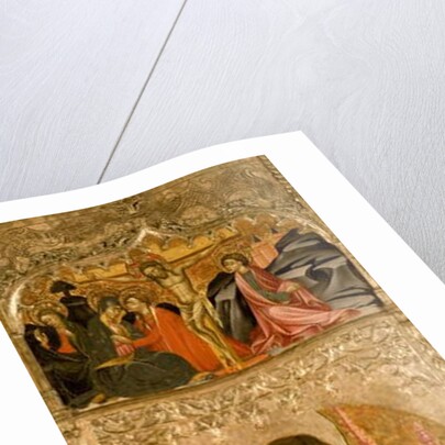 St. Philip and a donor surmounted by the Crucifixion by Master of Retascon