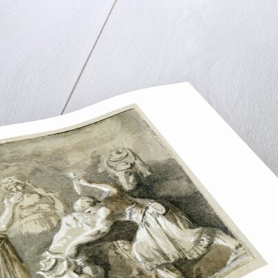 Ancient sacrifice by Luis Paret y Alcazar