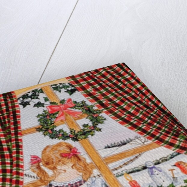 Christmas morning at the window by Catherine Bradbury