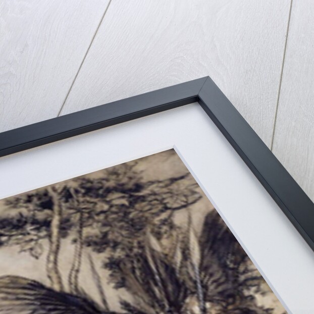 Brunnhilde Implores the Valkyries by Arthur Rackham