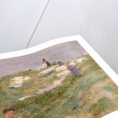 Bleaching Linen - Le Portel, before 1896 by Lionel Percy Smythe