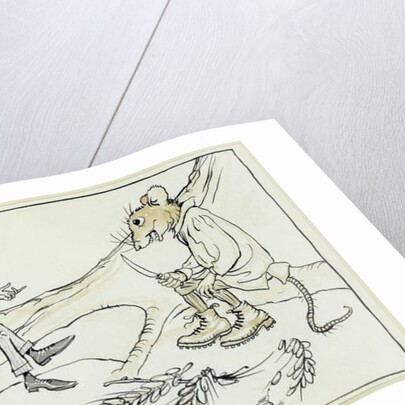 The Town Mouse and the Country Mouse by Arthur Rackham