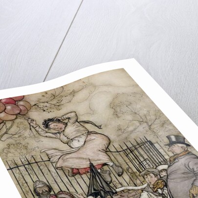 Balloons by Arthur Rackham