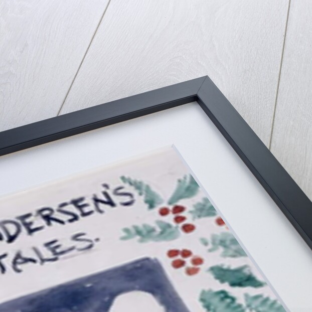 Front cover sketch for Hans Andersen's Fairy Tales by Arthur Rackham