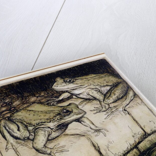 The Frogs and the Well by Arthur Rackham