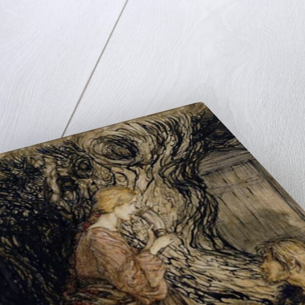 Siegmund and Sieglinde by Arthur Rackham