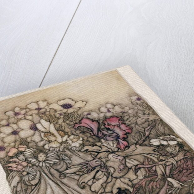 Illustration from 'Peter Pan in Kensington Gardens' by J.M. Barrie 1906 by Arthur Rackham