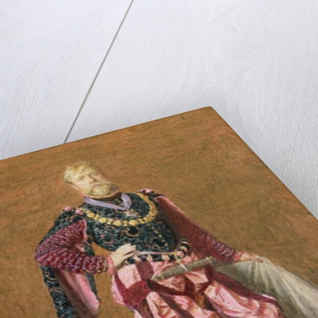 Self portrait of the artist in Elizabethan dress, 1887 by Edward John Gregory