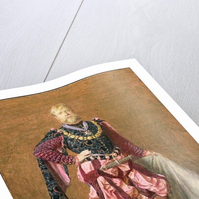 Self portrait of the artist in Elizabethan dress, 1887 by Edward John Gregory