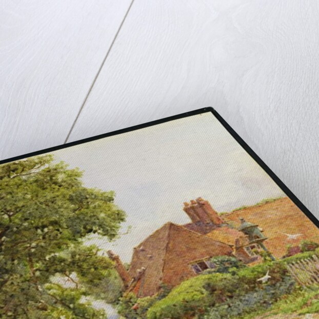 A Hampshire Farmhouse near Steep by Ernest Arthur Rowe