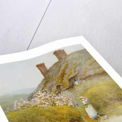 A Dorsetshire Cottage by Helen Allingham