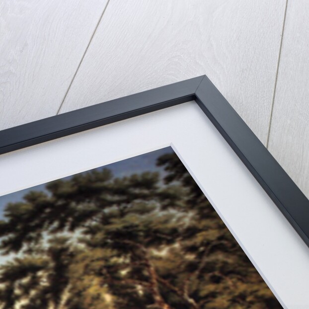 Nuneham Courtenay rustic bridge and cottage, near Abingdon by William Turner