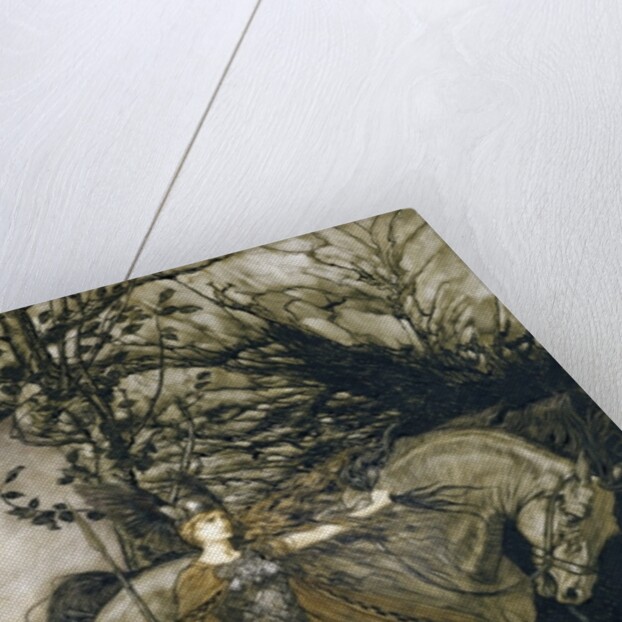 Brunnhilde, 1910 by Arthur Rackham