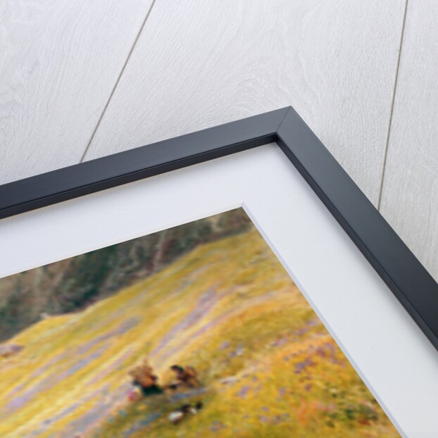 The Alpine Summer, 1874 by Albert Goodwin