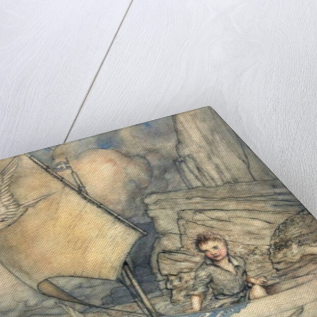 A Child's Future by Arthur Rackham