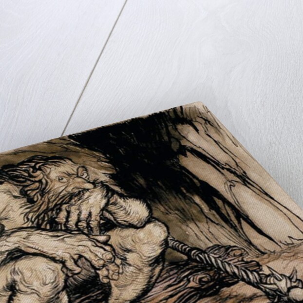 A Most Terrific Giant by Arthur Rackham