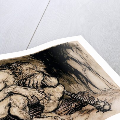 A Most Terrific Giant by Arthur Rackham