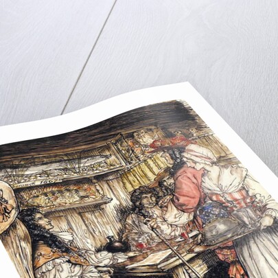 Go and see at one of the coffee houses in King Street in Westminster by Arthur Rackham