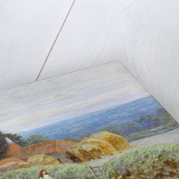 The Kentish farmhouse at Crockham Hill by Helen Allingham